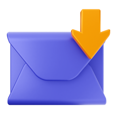 E-Mail-Nachricht herunterladen  3D Icon