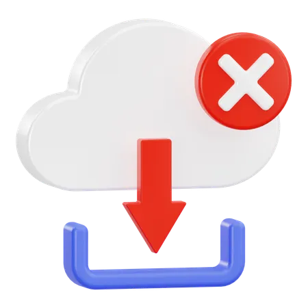 Download failed  3D Icon