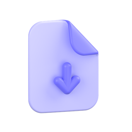 Download File  3D Icon