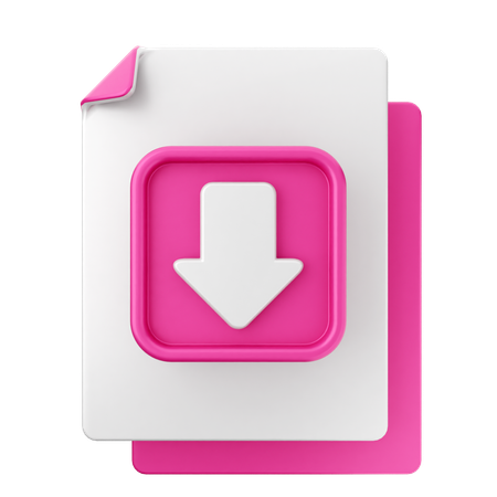 Download File  3D Icon