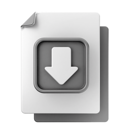 Download File  3D Icon