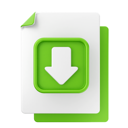 Download File  3D Icon