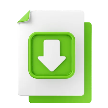 Download File  3D Icon