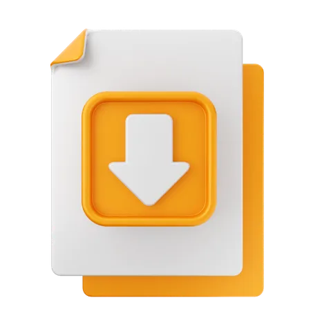 Download File  3D Icon