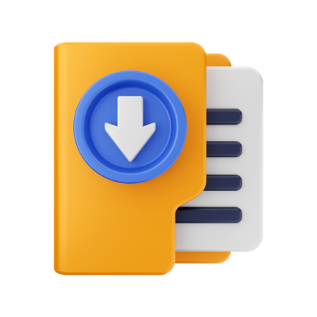 Download Folder 3D Icon