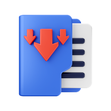 Download Folder 3D Icon