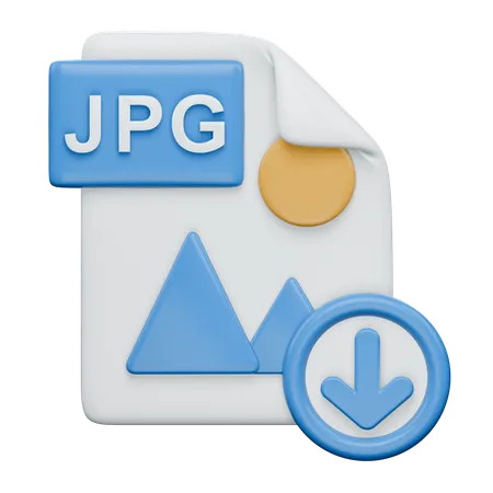 Download Image File  3D Icon