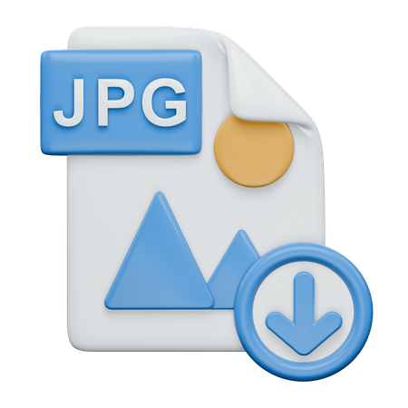 Download Image File  3D Icon