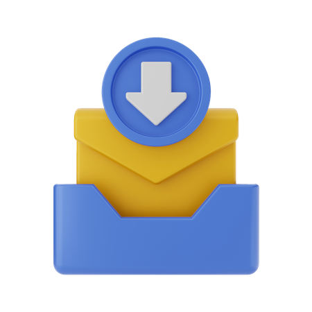 Download Mail  3D Illustration