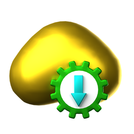 Download Manager  3D Icon