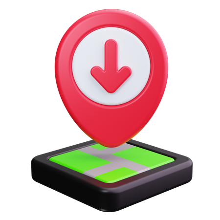 Download Map  3D Icon