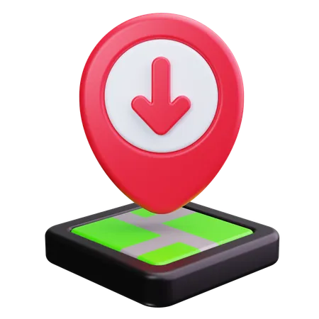 Download Map  3D Icon