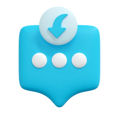 Download Message 3D Icon