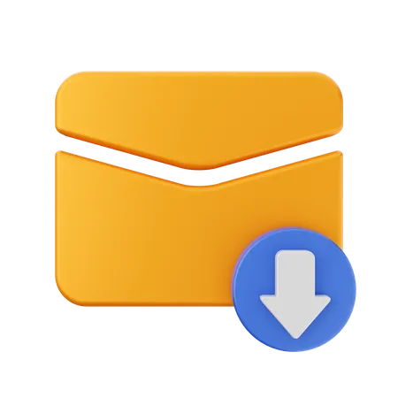 Download Message  3D Icon