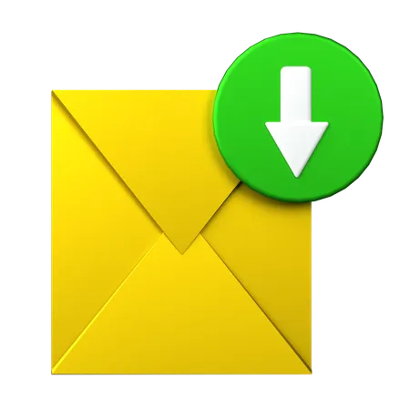 Download Message  3D Icon