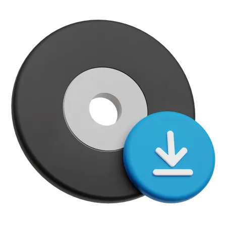 Download Music  3D Icon