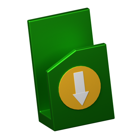 Download Ordner  3D Icon