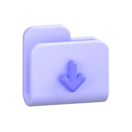 Download Ordner  3D Icon