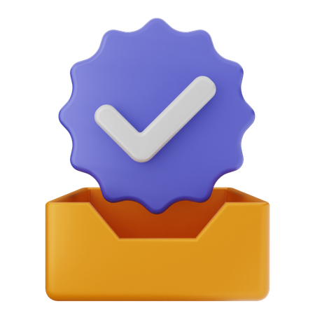 Verificação de download  3D Icon