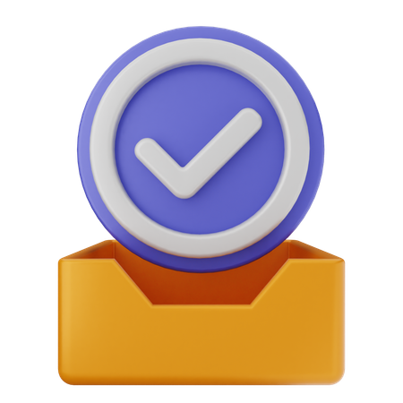 Download Verification  3D Icon