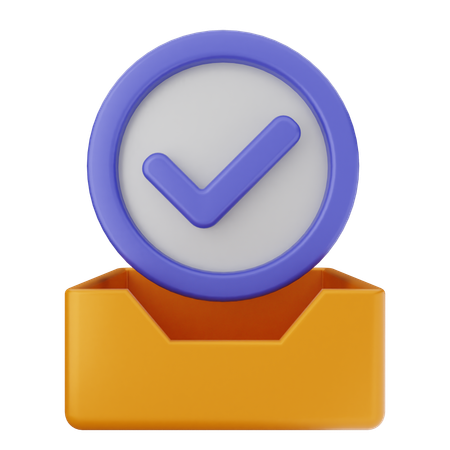 Download Verification  3D Icon