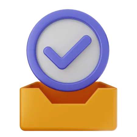 Download Verification  3D Icon