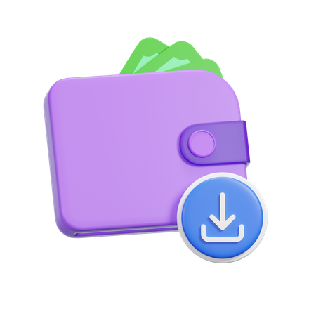 Download Wallet  3D Icon