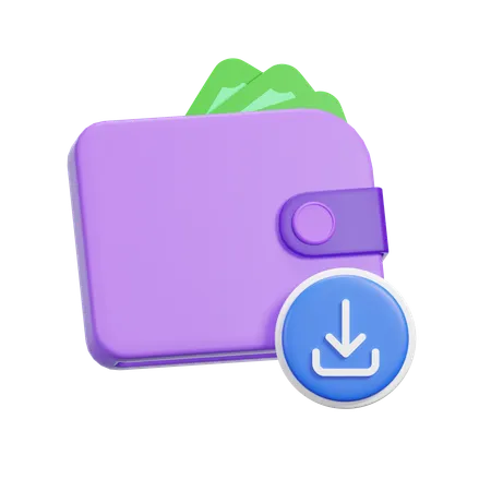 Download Wallet  3D Icon