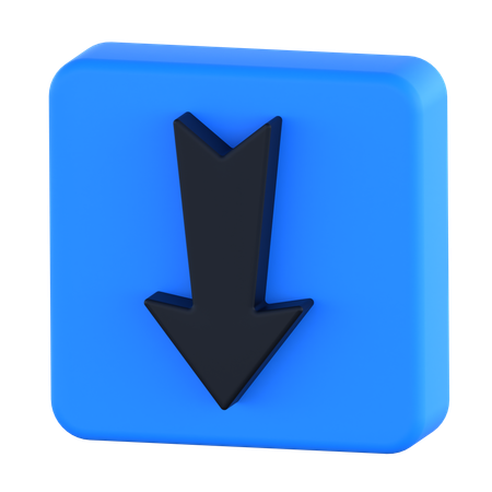 Downloading  3D Icon