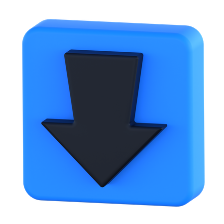 Downloading  3D Icon