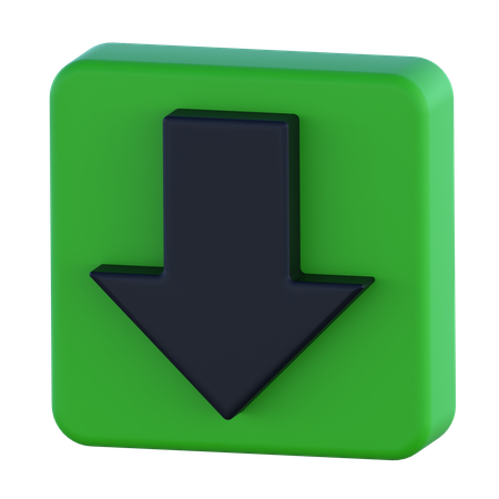 Downloading  3D Icon