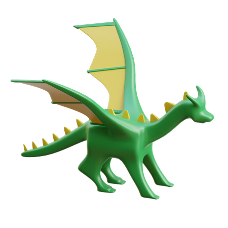 Drachen  3D Icon