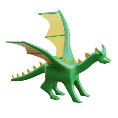 Drachen  3D Icon