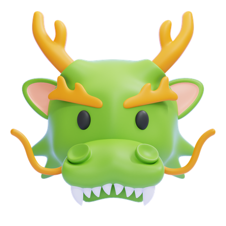 Drachen-Emoji  3D Icon