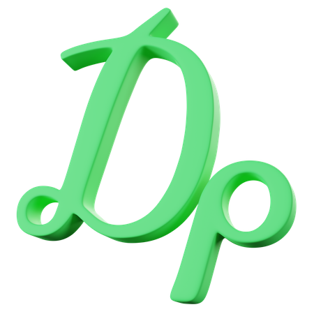 Drachma  3D Icon