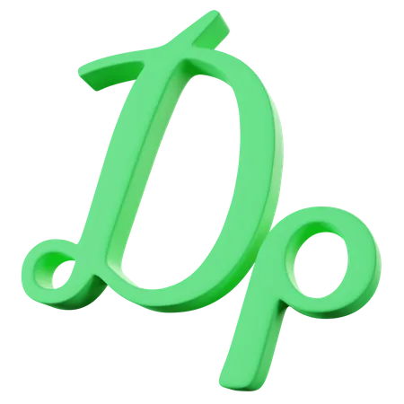 Drachma  3D Icon