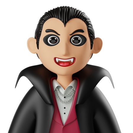 Drácula  3D Icon