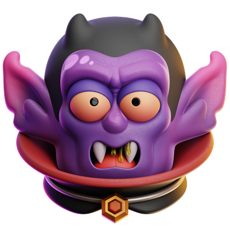 DRACULA  3D Icon