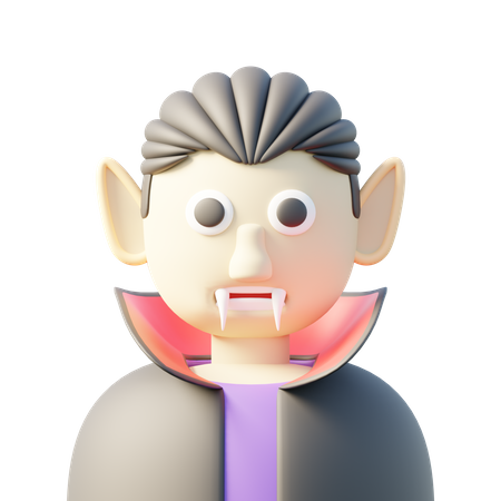Dracula  3D Icon