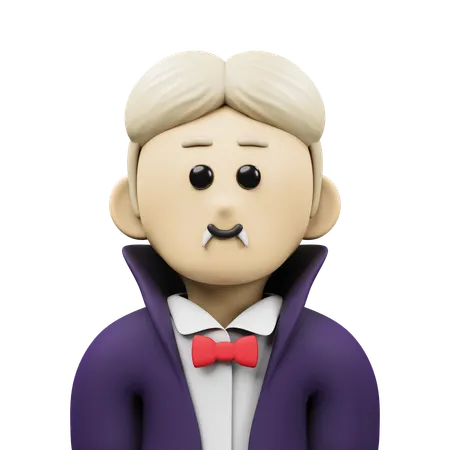 Dracula Avatar  3D Icon