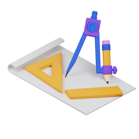 Draft  3D Icon