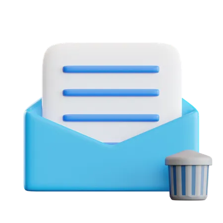 Draft Mail  3D Icon