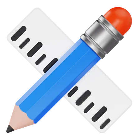 Drafting Tools  3D Icon