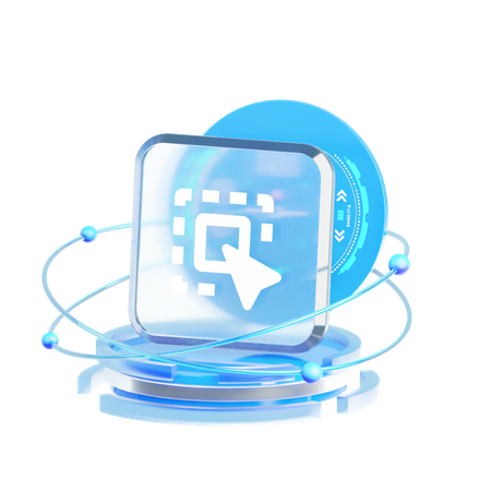 Drag And Drop  3D Icon