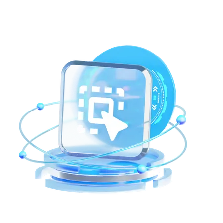 Drag And Drop  3D Icon