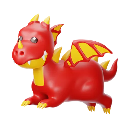 Dragão  3D Icon