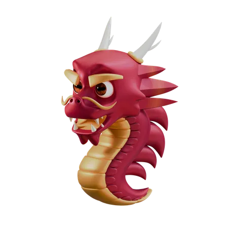 Dragão chinês  3D Icon