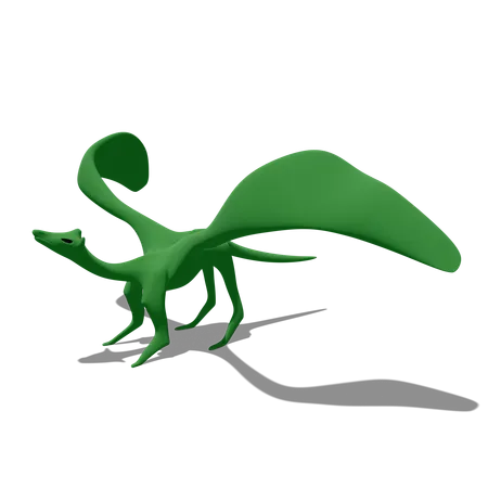 Dragão Verde  3D Icon