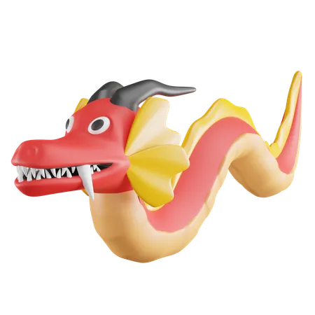 3 D Illustration Of Dragon 3D Icon