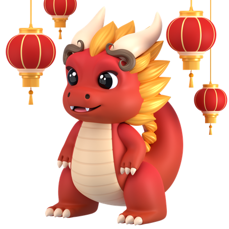 Dragon  3D Icon